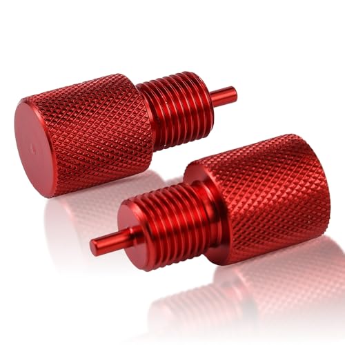 XIMINZ Brake Proportioning Valve Bleeder Tool, Bleeder Tool Non-Adjustable GM Combination Valves Car Accessories Compatible with Disc/Drum PV2 PV4, AC Delco 172-1353 & 172-1371, Red