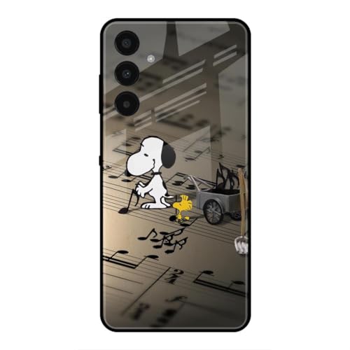 Image of SmashItUp Cartoon | Music Designer Printed TPU Metal Case Mobile Back Cover for Samsung A15 5G