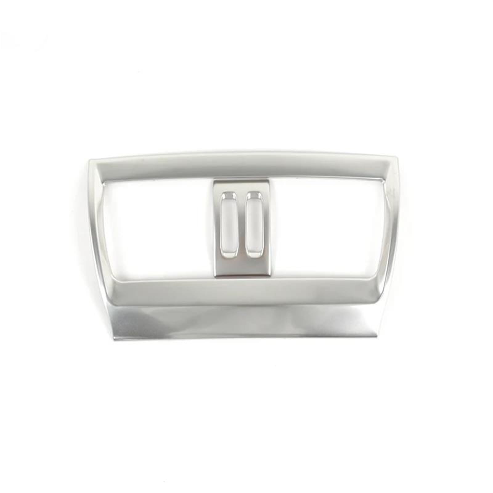 Noheeu Onecolor Stainless Steel Rear Air Conditioning Outlet Frame Decoration Cover Trim For X5 X6 F15 F16 Car Styling Interior Waterproof