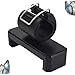Levemolo 1pc Phone Clamp Lightweight Lock Catch Smartphone Holder for Outdoor Use for Filming and Photography Compatible All Smartphones Black