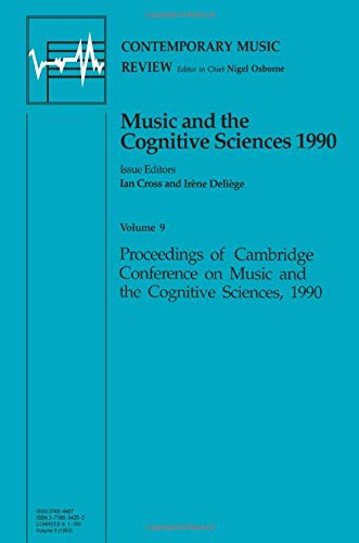 Music and the Cognitive Sciences 1990