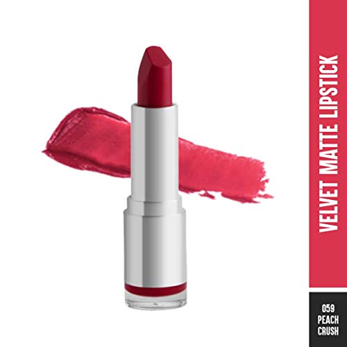 Image of Colorbar Velvet Matte Lipstick, Peach Crush, 4.2g