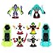 Sunday Sunshine Exclusive Legends of Akedo Ninja Fury Battle Pack Action Figure Set - 6 Pack with 2 Exclusive Glow-in-The-Dark Ninja Bosses: Bossmode Glitchblade and Spirit Weaver