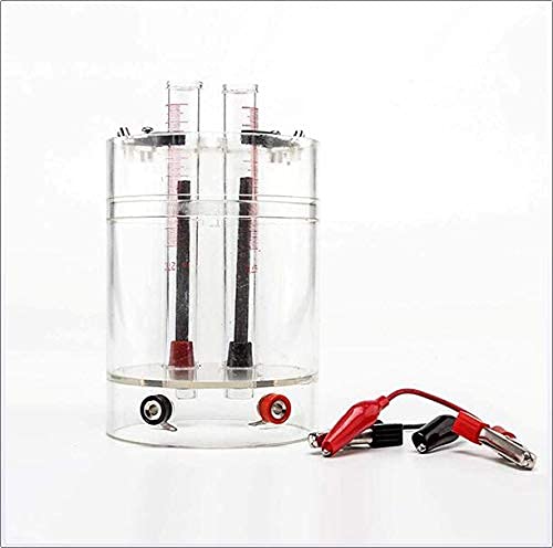 Equipo científico Aparato de electrólisis de Agua Probador de electrolitos Experimento de química Aparato de enseñanza Equipo, Fabricación de hidrógeno y oxígeno