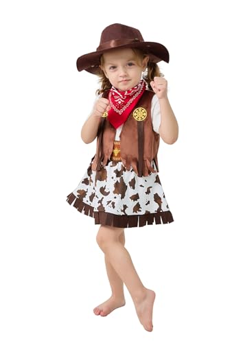 Disfraz cowboy para niños de 8 a 9 años miniatura 2