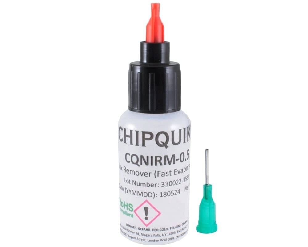 Chip QuikFlux Remover (Fast Evaporating) in 15ml (0.5oz) Squeeze Bottle w/tip