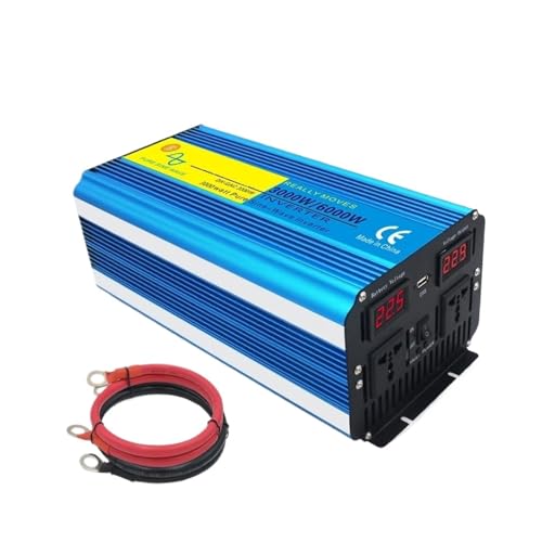 Trasformatore Da 5 KW 6 KW 7 KW 8 KW 12 V 24 V 110 V 220 V CC A CA Presa UE/USA Controllo Remoto Inverter Solare Auto Onda Sinusoidale Pura