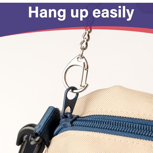 EpiPen Keychain & Pin Set - 2-Sided Medical Alert Tags, 2 Keychains & 2 Lapel Pins, 1.4" Bright Color3