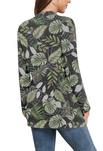 Image of Yincro Womens Lightweight Cardigan Long Sleeve Open Front Casual Sweater Cardigans with Pockets