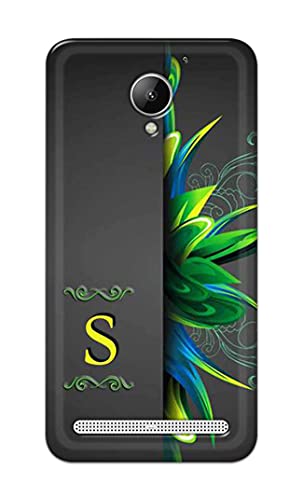 Image of Name II Initial II Letter Alphabet S Hard Back Case Cover for Lenovo C2 k10a40 Back Cover -(J5) VNS2222