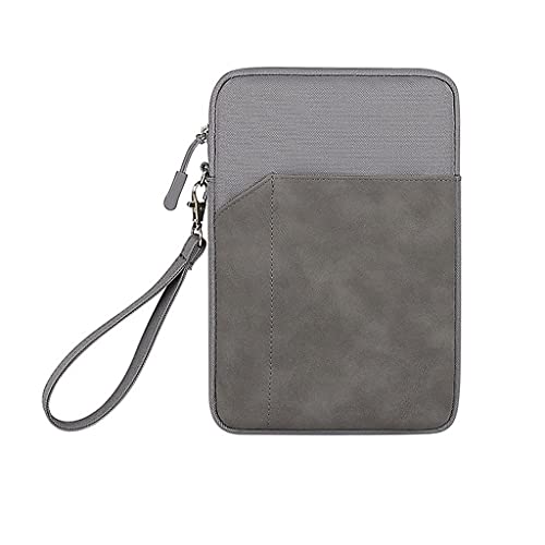 Paopaoldm 8 Inch 10.8 Inch Laptop Sleeve Voor Case Computer Tas Schokbestendige Cover Met Voorvak Inbegrepen Lanyard Voor Gemakkelijk C Computer Beschermende Tas, 10,8 Inch, Dark gray