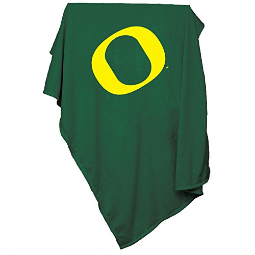 Logo Oregon Ducks Sweatshirt Blanket