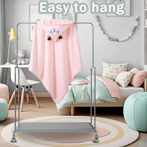 Image of Baby Hooded Towels,31 x 31 in Infant Super Soft Baby Bath Towels with Hood for Toddlers1-3,Highly Absorbent Viscose Hooded Towel for Boys, Girls, Newborn Essentials
