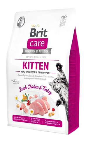 BRIT Care Grain Free Kitten Healthy Growth mit Huhn und Pute 2 kg