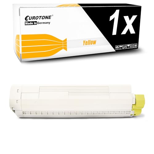 Toner XXL pour Oki C8600 C8800 Eurotone remplace 43487709