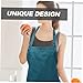 GAROZATION Adjustable Work Apron for Men Heavy Duty Apron Comfortable Neck Strap Design Pocket for Tools for Cooking Baking