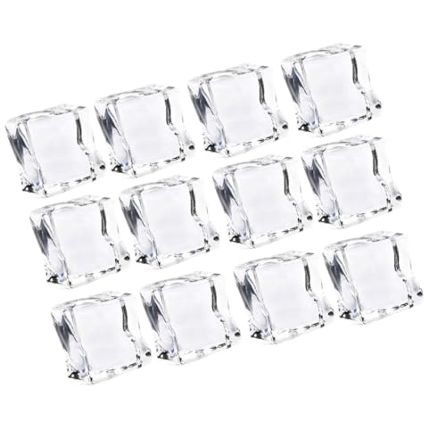 Glaçons acryliques réalistes pour décoration de buffet de mariage et dîner de fête