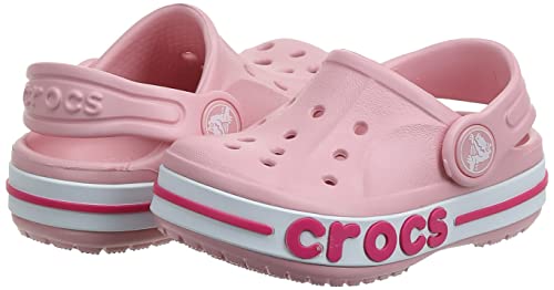 Crocs Kids' Bayaband Clog | Slip On Shoes | Comfortable Water Shoes, Petal Pink, J3 Us Little Kid #TOP6