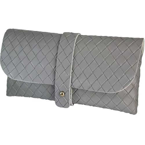 Image of Glasses storage bag Travel sunglasses myopia glasses storage bag Fashion leather storage bag