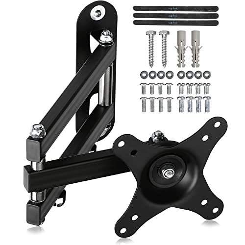 Image of Suptek TV Wall Mount Swivel Tilt Rotation Full Motion Adjustable Articulating for Most 15-32 inch LED, LCD Monitor Wall Mount VESA 75,100 (MA2720)