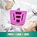 Dental Bite Blocks All Sizes - Autoclave Dental Silicone Mouth Props for Adults and Kids - 2 of Each Large, Medium, and Small Dental Cheek Retractor & Mouth Opener (Bag of 6) by PlastCare USA