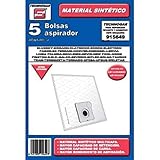 Material sintético multicapa TECNHOGAR 915649 Bolsa aspirador, Blanco