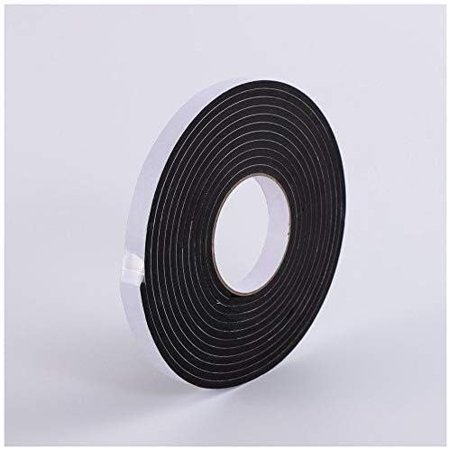 Tape Roll Single Sided Sponge Tape Adhesive Sticker Foam Glue Strip Sealing Tape Home Window Insulation Weather Strip Seal Tape 45Mmx4Mm,