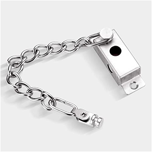 Cerradura de cadena para puerta de acero inoxidable con perno de seguridad 6