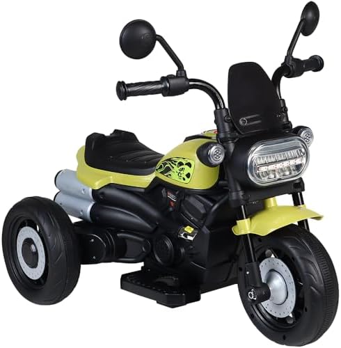 Bel - Moto Elétrica Infantil Freeway King 3 Rodas 6V Verde