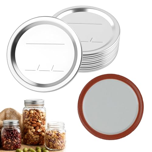 10-Pack Canning Lids for Regular Mouth - 2.75'' Mason Jar