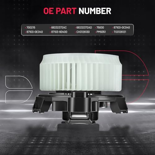 Image of BDFHYK AC Heater Blower Motor Fan 700215 Compatible with Lexus ES350 GX460 RX450h RX350,Compatible with Toyota Tundra 4Runner Avalon Camry Venza Highlander,Journey,HVAC Blower Motor Assembly PM9351