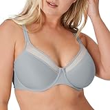Bali Women's One Smooth U Ultra Light Convertible Bra DF3439, Crystal Grey, 38C
