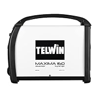 Telwin 816085 Maxima 160 Synergic Drahtschweißgerät MIG-MAG/FLUX/BRAZING mit Invertertechnik 230 V, Maxima 160, Weiss – Ansicht 4