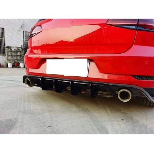 Diffuseur arrière de course noir pour VW Golf 7.5 GTI TCR - 5