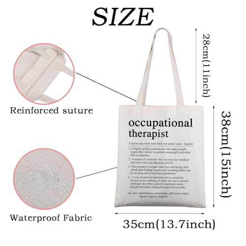 WSNANG Occupational Therapist OT Tote Bag Occupational Therapy Appreciation Gift Occupational Therapy Graduation Gift3