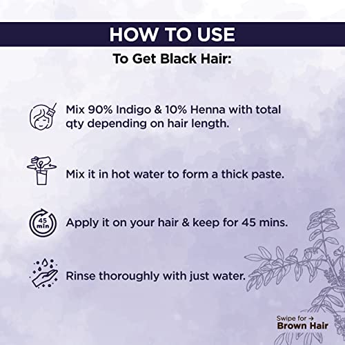 TruHabit Indigo Powder Orgánico para Color de Cabello 200 g miniatura 6