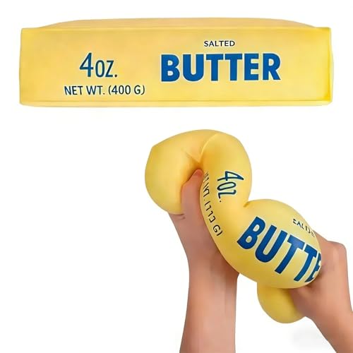 Squishy Stress Balls Slow Rebound Butter Bar Squeeze Soft PU Decompression Relief Fidget For Adults 2466cm 400g