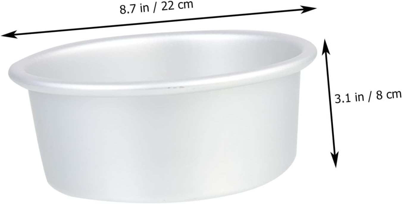 3Pcs Round DIY Cake Molds Non Stick Baking Pans for Smooth Fruit Desserts Mousse Kitchen Essentials