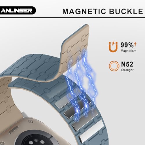 Bracelet Magnétique Apple Watch résistant pour éviter les chutes