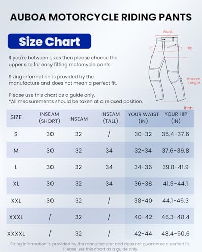 Auboa ABUS-FA-PF2-B-L-30L Winter Detachable Motorcycle Riding Pants For Men Ce 2 Armored Powersports Overpants thumb #1