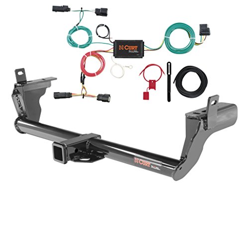 CURT Class 3 Trailer Hitch Bundle with Wiring for 2015-2016 Ford Edge