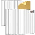 EVERECO 12 Pack Large Acoustic Panels, 47.2×23.6×0.4 inches, Soundproof Panels for Wall, Suitable for Live Broadcast Room, Media Room, Office, Studio&Home(White)