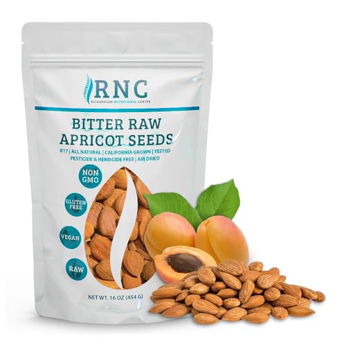Richardson Nutritional Center Fresh Raw Bitter Apricot Seeds 1 LB