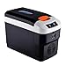 Mała lodówka Samochód Domowa lodówka podwójnego zastosowania Outdoor Camping Lodówka Przenośna chłodnica Pielęgnacja skóry F (kolor: B)