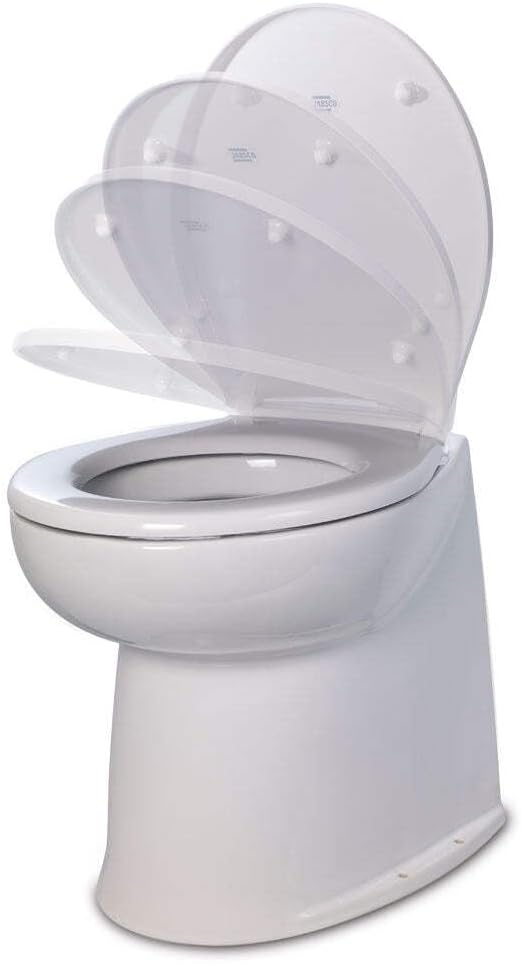 Jabsco Deluxe Flush Electric Marine Toilet