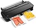 Price comparison product image 6 in 1 Vacuum Sealer, Vacuum Food Sealer Machine for Dry Moist Food Storage and Sous Vide Cooking, Starter Kit Roll and Holder Vacuum Packing Machine with Built-in Cutter Vacuum Sealer Machine