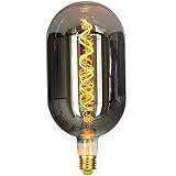 TIANFAN Vintage Led Edison Żarówka T140 (mm)=140mm Smoke Glass 4W Możliwość ściemniania Specjalność Żarówka dekoracyjna 220-240V
