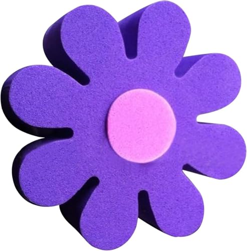 Purple Daisy Car Antenna Topper/Auto Mirror Dangler/Toppers Aerial Ball Antenna Topper Cute Dashboard Accessories for Women Men Antenna Toppers Exterior Accessories