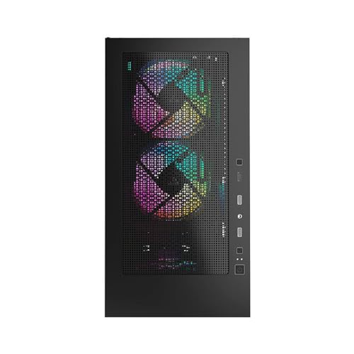 Gabinete Gamer Acegeek Tempest A370 | Mid-Tower | Lateral de Vidro | Preto | AG-TEMPEST-A370-BK - Imagem 4