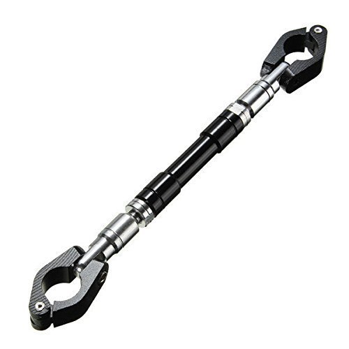 AOW Attractive Offer World Handlebar Cross Bar Steering Wheel Strength Lever Bar (Black) for Bajaj Platina-picture-35